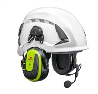 3M™ PELTOR™ WS™ ALERT™ X+, app, klargul, headset, hjälmfäste, Bluetoot