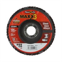 Lamellrondell konvex MAXX3 flx 125x22 r980P P60