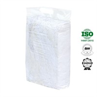 Vita lakansdukar Prima 100% bomull, 5kg/bal