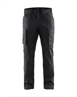 Servicebyxa med stretch Svart D96