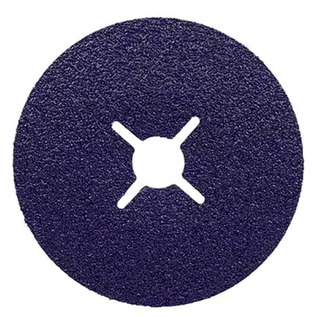 3M™ Cubitron™ Fiberrondell 1182C, 80+, 125 mm x 22 mm, spårad, 25/Bag,
