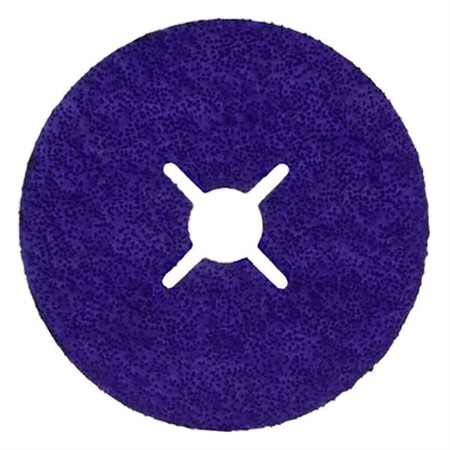 3M™ Cubitron™ Fiberrondell 1187C, 60+, 125 mm x 22 mm, spårad, 25/Bag,