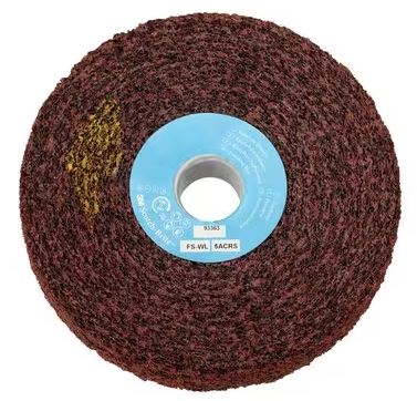3M Scotch-Brite Putshjul FS-WL, 6F FIN, 152 mm x 25.4 mm x 25,4 mm,