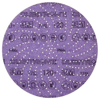 3M Cubitron II Hookit Filmrondell 775L 120+ 150mm CleanSand