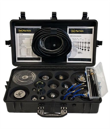 AMA® Pipe Purge Kit in Toolbox,  DN20 - DN150, including flange weldin