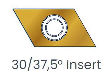 DWT HSS TIN tool tip 30°