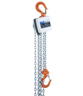 Aluminium snabblyftsblock 0,5 t, lyfthöjd 3,0 m, EN 13157