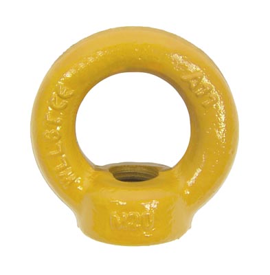 Lyftögla M6, klass 80, WLL 0,4 t, målad gul