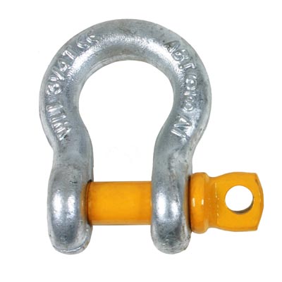 Schackel 1,5 t / 13 mm, lyfthakemodell, varmförzinkad