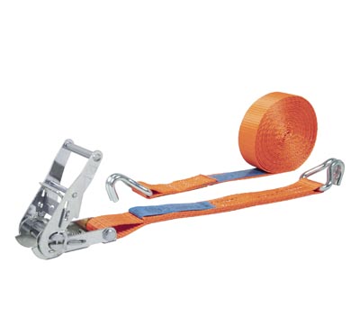 Surrningssystem LC 1000 daN, 6 m, band 35 mm orange, brottstyrka 2,5 t