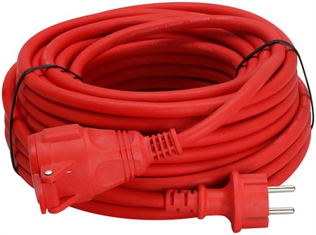 Skarvkabel 1-fas, 20 m, 3G1,5 mm², IP44