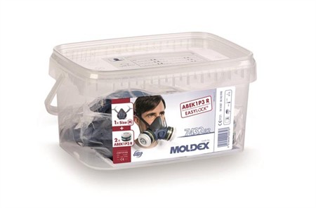 ReadyPack Moldex 7432 m halvmask o filtr