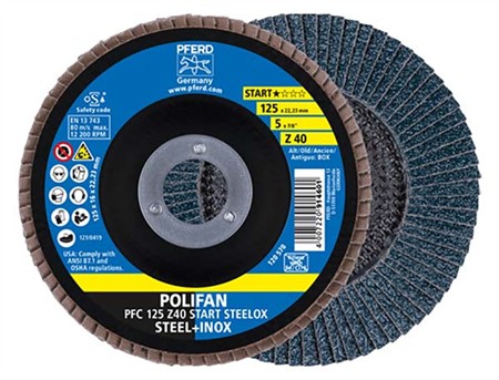 Pferd polifan PFC 125 Z40 START STEELOX