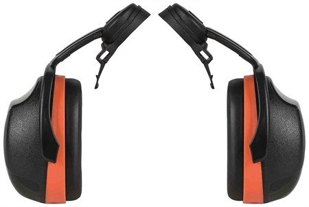 Hörselskydd med hjälmfäste, Kask SC3 orange