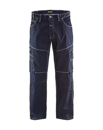 Servicebyxa X1900 Denim Marinblå D100