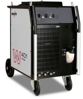 Wega 401 FDW Step switch controlled MIG/MAG welding machine, decompact