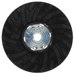 Flexovit Underlagsplatta Fiberrondeller 125 mm 5/8'' Gummi, Medium