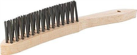 Svetsstålborste, 3-radig,