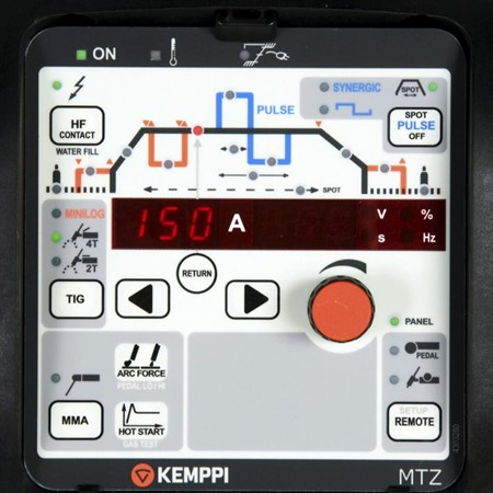 Funktionspanel MTZ - MasterTig MLS 3000, 4000